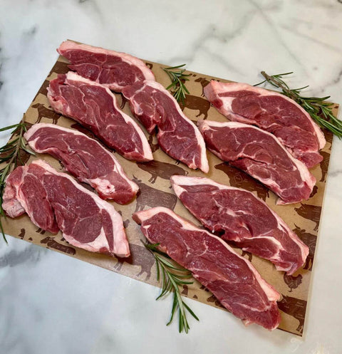 Boneless Lamb Leg Steaks