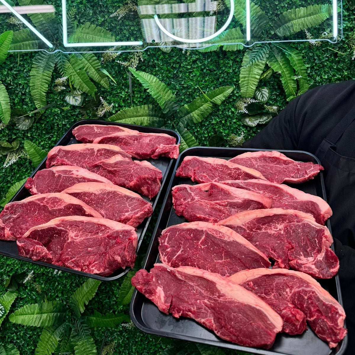 Scottish sirloin steaks