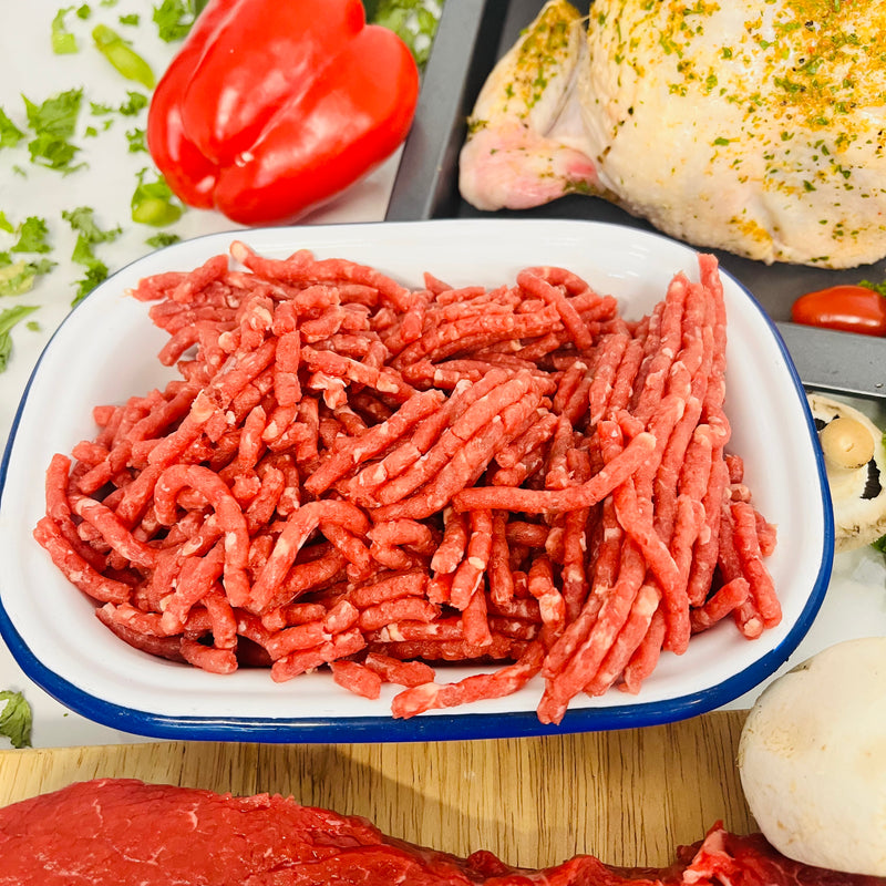 Lean Steak Mince in a bowl