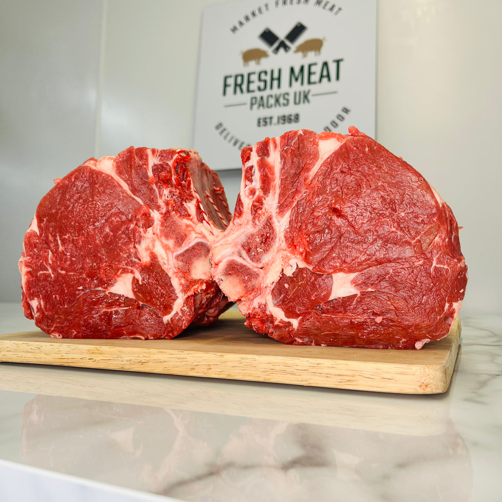 English Rib of beef on the bone
